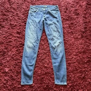 Mother Women's 27 Looker Romance Of The Turquoise Cat Jeans‎